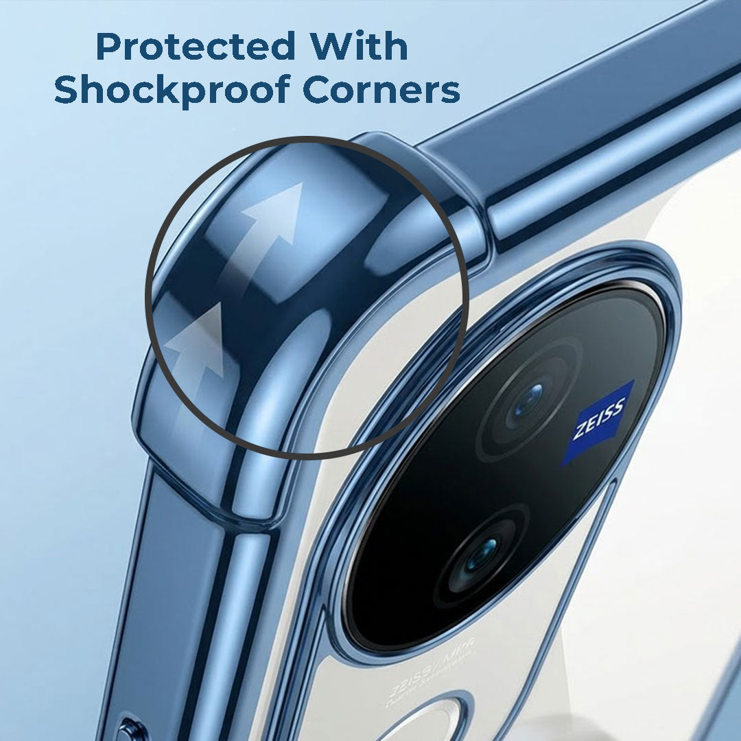 Vivo V50 5G Four Corner Airbags 100% Original Astro Money Magnet Rotating Dollar Case