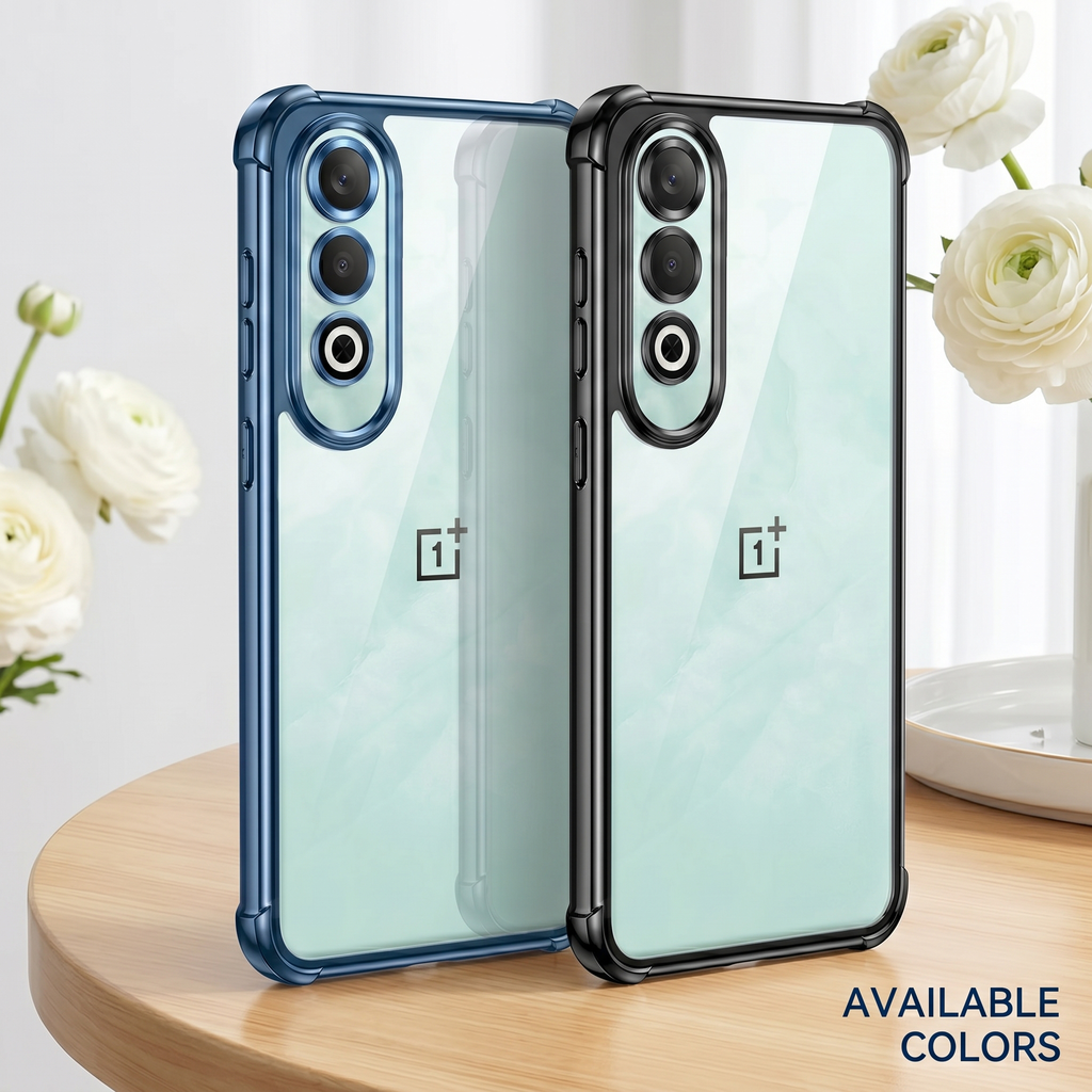 OnePlus Nord CE4 5G Anti-Yellow Electroplating Transparent Airbags Case