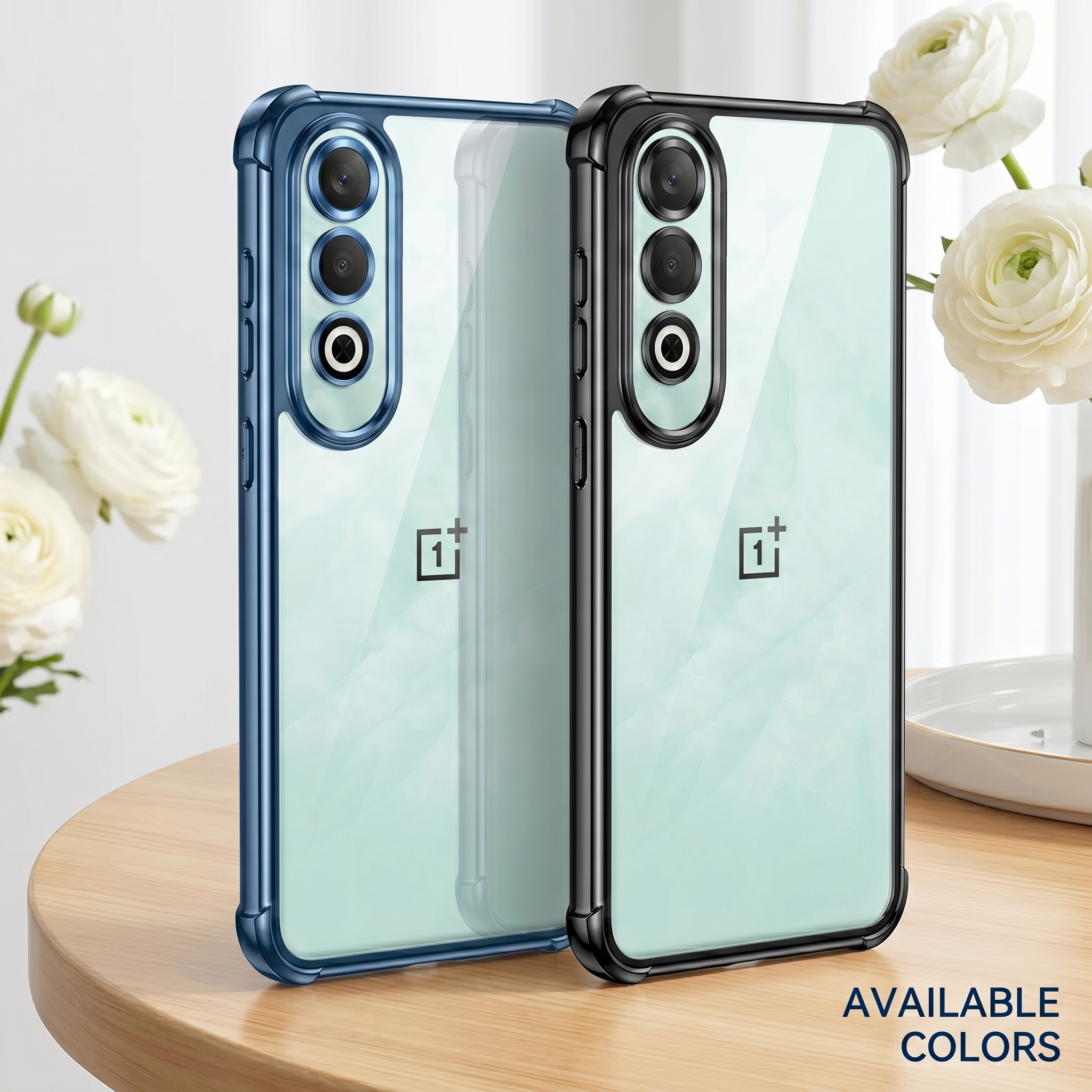 OnePlus Nord CE4 5G Anti-Yellow Electroplating Transparent Airbags Case