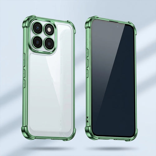 Motorola Edge 70 5G Anti-Yellow Electroplating Transparent Airbags Case