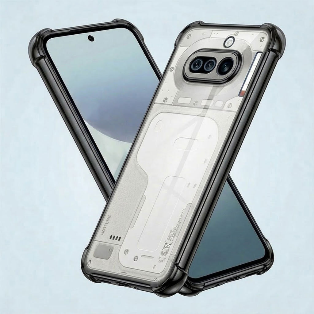 Nothing Phone 4a 5G Anti-Yellow Electroplating Transparent Airbags Case