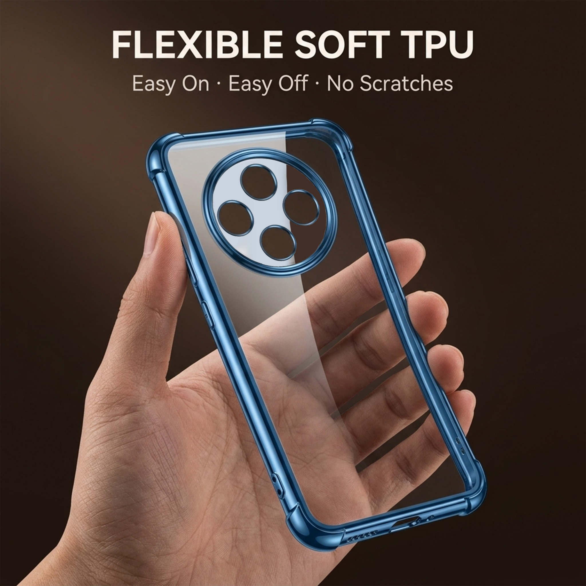 Oppo Reno 12F 5G Anti-Yellow Electroplating Transparent Airbags Case