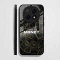 OPPO F29 Pro 5G Premium Acrylic Shockproof Glass Back Case (Time is Money)