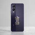 Vivo Y28 5G Compatible Satyamev Jayate 3D Metal Emblem Sticker
