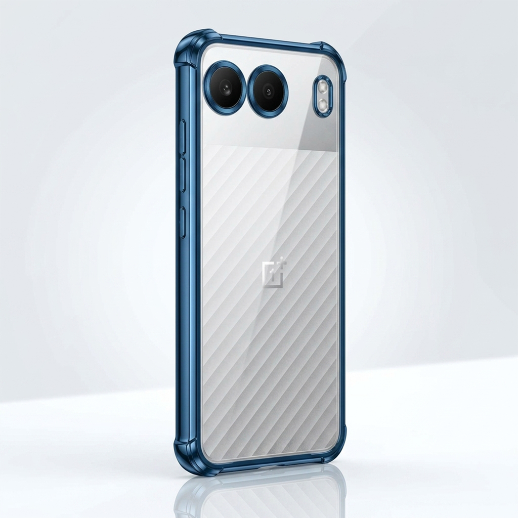 OnePlus Nord 4 5G Anti-Yellow Electroplating Transparent Airbags Case