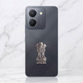 Vivo Y36 5G Compatible Satyamev Jayate 3D Metal Emblem Sticker