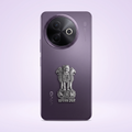 Vivo Y39 5G Compatible Satyamev Jayate 3D Metal Emblem Sticker