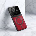 Oppo F31 Pro 5G Premium Magsafe Magnetic Leather Lens Protective Case