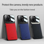 Motorola Edge 60 Fusion 5G Premium Leather Lens Protective Case