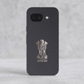 Google Pixel 9a 5G Compatible Satyamev Jayate 3D Metal Emblem Sticker