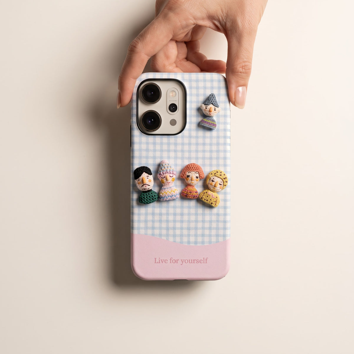 OPPO Reno 14 5G Cute Doll Printed Case – Pink Protective Back Cover