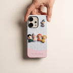 OPPO Reno 14 5G Cute Doll Printed Case – Pink Protective Back Cover