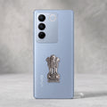 Vivo V27 Pro 5G Compatible Satyamev Jayate 3D Metal Emblem Sticker
