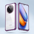 Realme 14 Pro+ 5G Anti-Yellow Electroplating Transparent Airbags Case