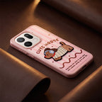 OPPO Reno 14 5G Cute Horse Printed Case – Pink Protective Back Cover