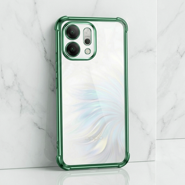 Oppo Reno 14 5G Anti-Yellow Electroplating Transparent Airbags Case