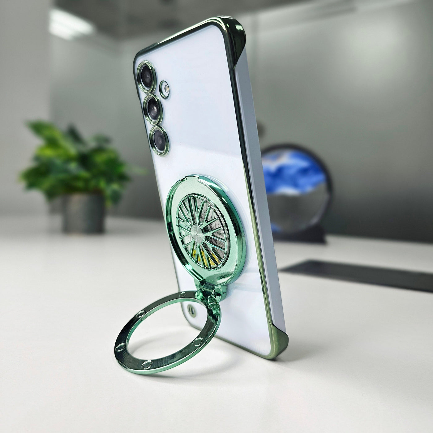 Samsung Galaxy A35 5G Porsche® Wheel Frameless Case