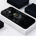 Vivo V60 5G Smartphone with a owl bird design on a black background