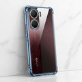 Vivo V29E 5G Anti-Yellow Electroplating Transparent Airbags Case