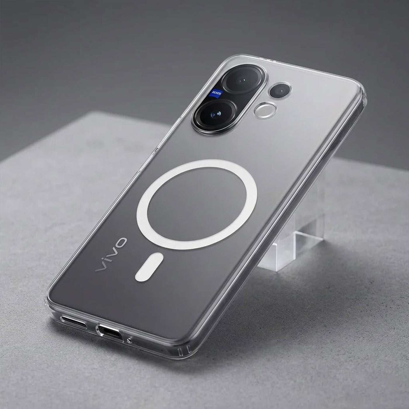 Vivo X200 FE 5G Clear Anti-Yellow MagSafe Protective Case
