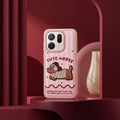 OPPO Reno 14 5G Cute Horse Printed Case – Pink Protective Back Cover