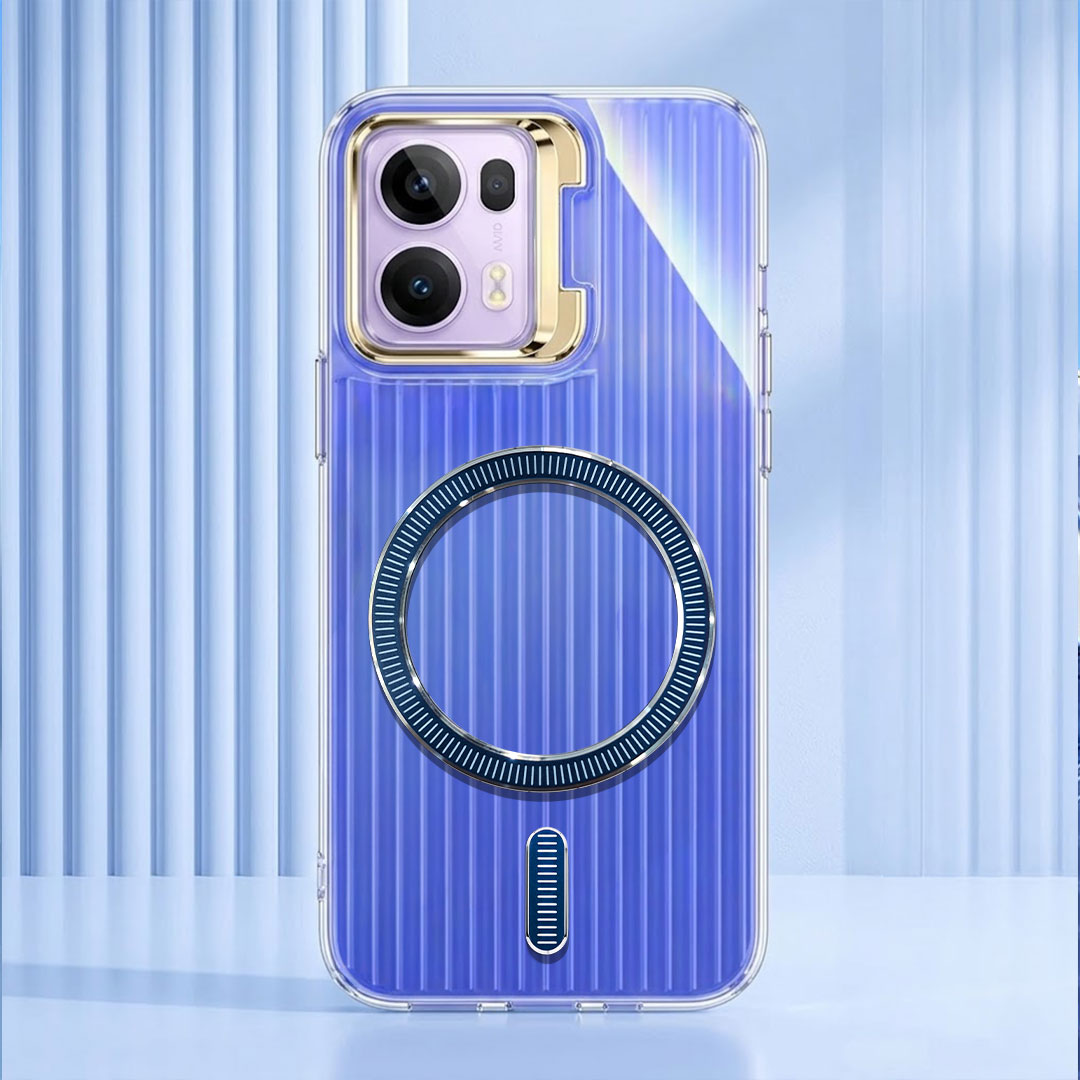 Oppo Reno 13 5G Anti-Yellow Magsafe Liquid Crystal Clear Case
