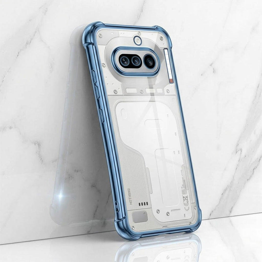 Nothing Phone 4a 5G Anti-Yellow Electroplating Transparent Airbags Case