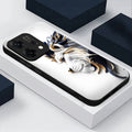 Oppo Reno 14 5G Premium Acrylic Shockproof Glass Back Case (King’s Flow)
