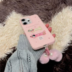 OPPO Reno 14 5G Sweet Character Print Soft Pink Case