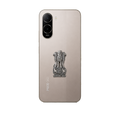 POCO C81 5G Compatible Satyamev Jayate 3D Metal Emblem Sticker