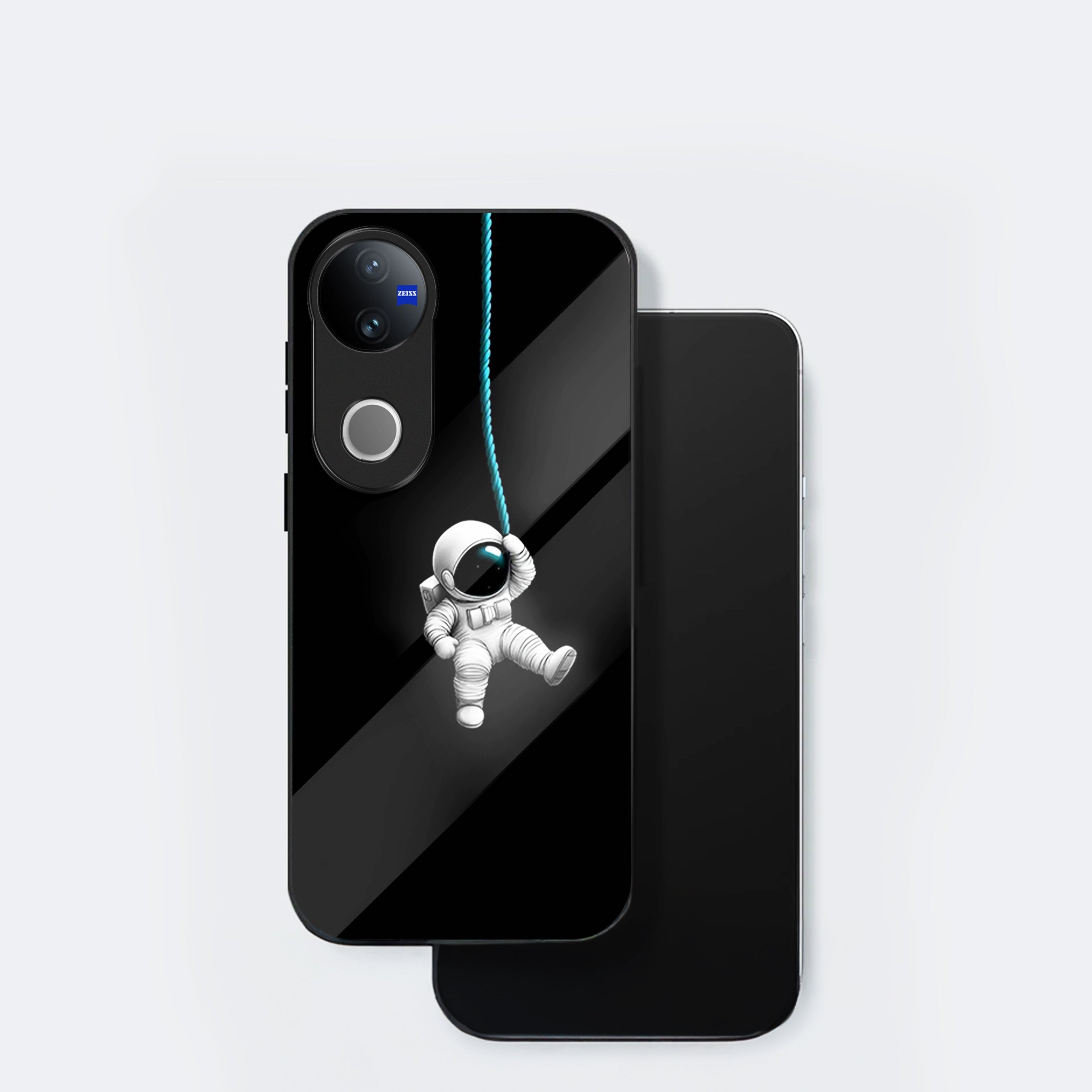 Vivo V50 5G Premium Acrylic Shockproof Glass Back Case (Zero Gravity)