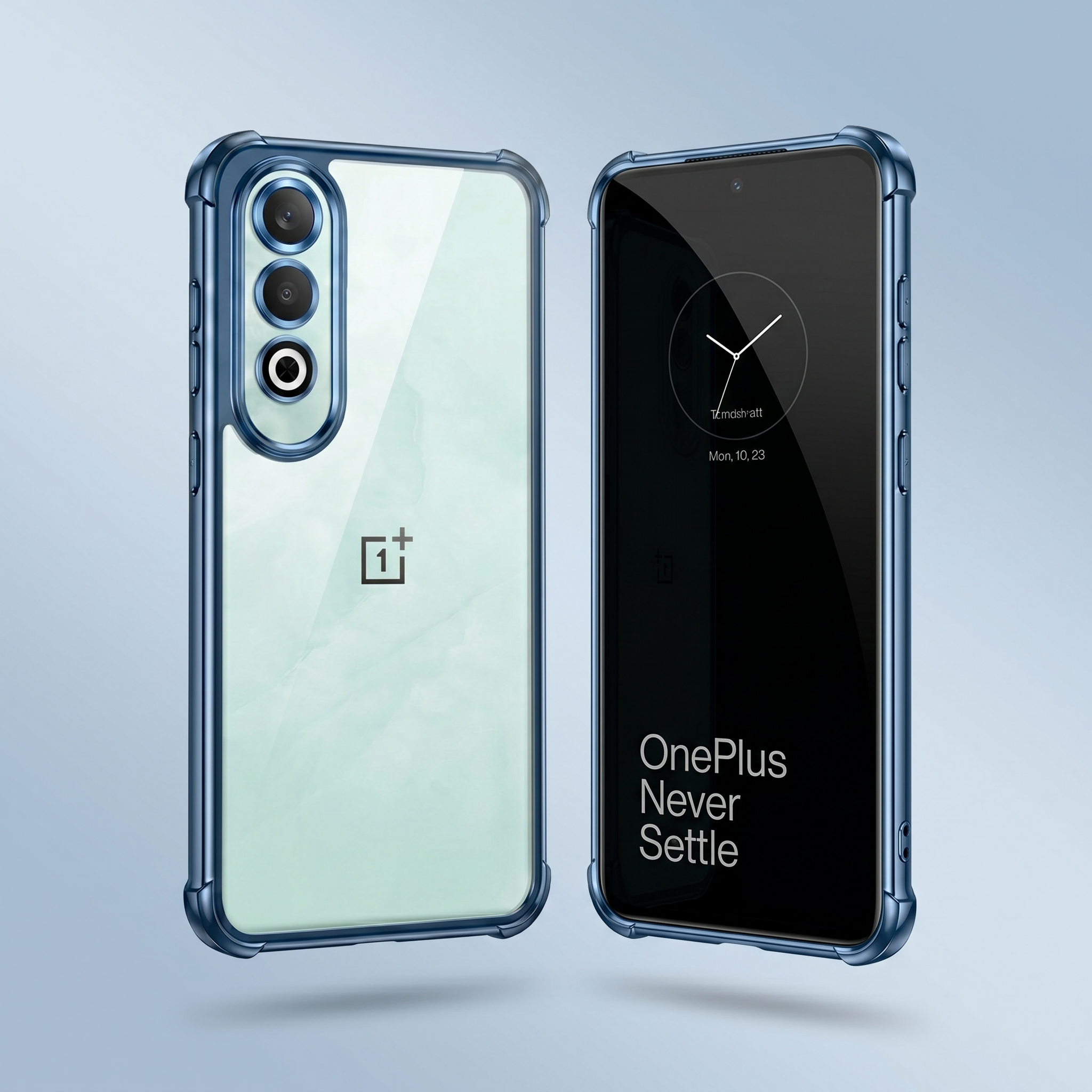 OnePlus Nord CE4 5G Anti-Yellow Electroplating Transparent Airbags Case