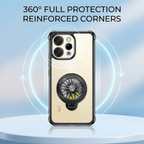 Vivo V70 5G Premium Stress Buster Wheel Rotating Shockproof Airbags Case