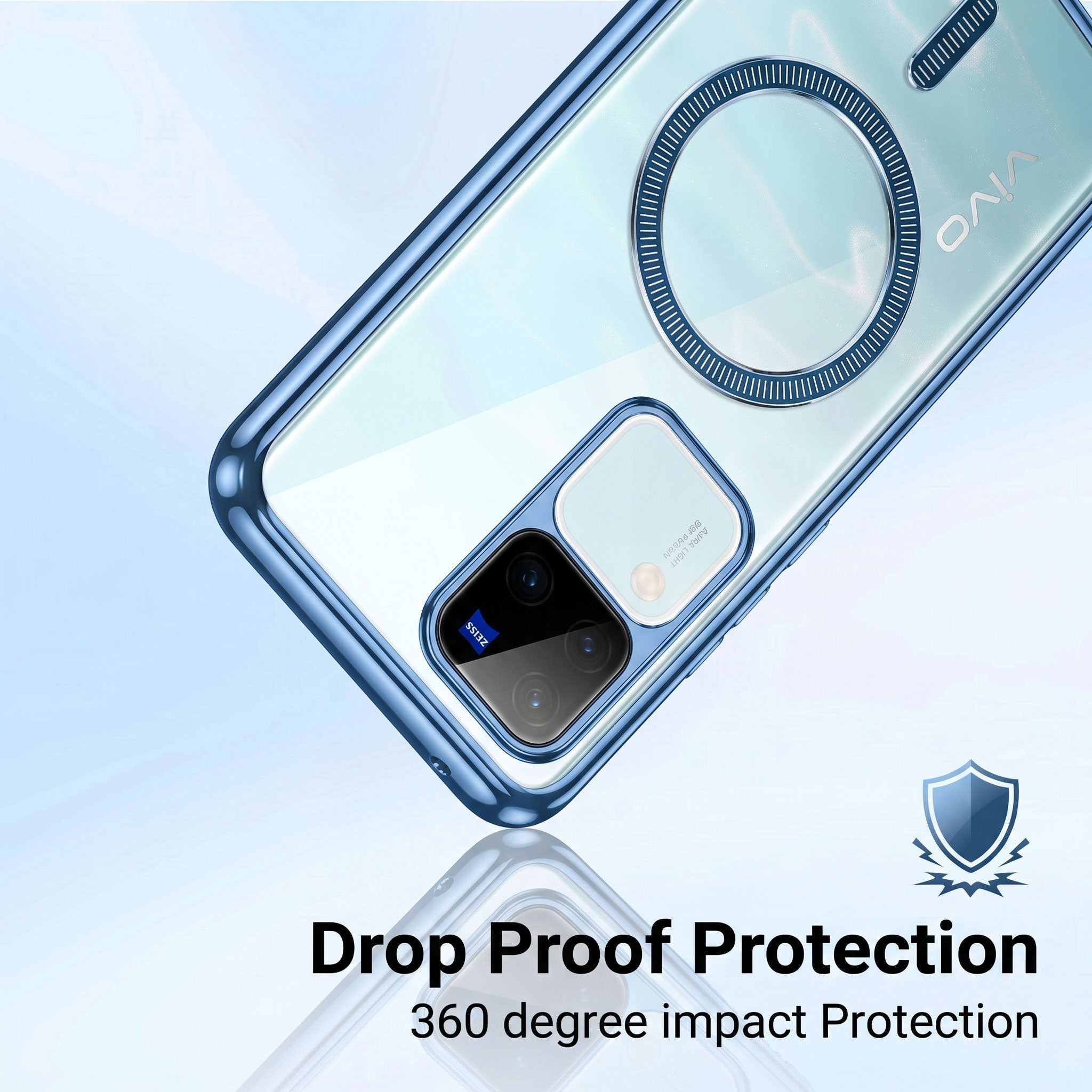 Vivo V30 Pro 5G Electroplated Magnetic Magsafe Case