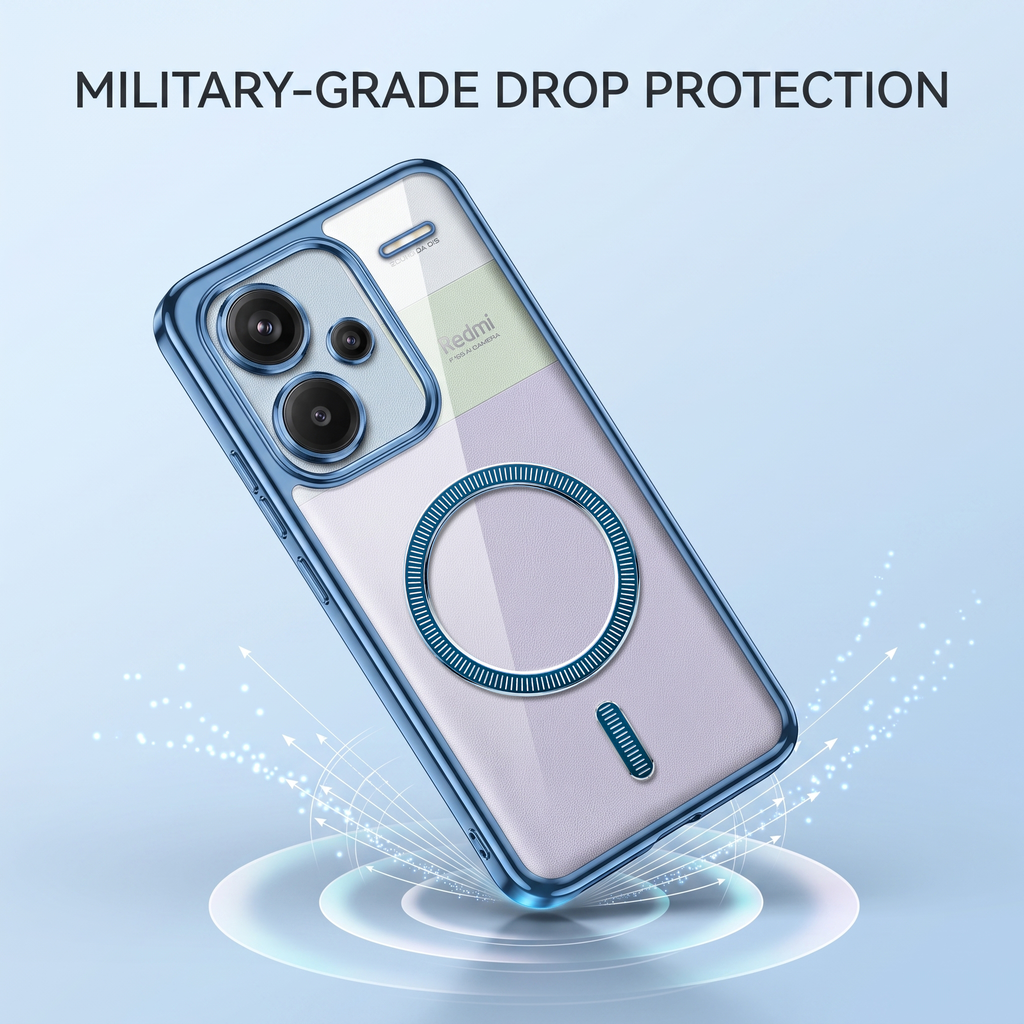 Redmi Note 13 Pro+ 5G Electroplated Magnetic Magsafe Case