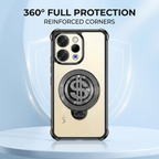 Vivo V70 5G Four Corner Airbags 100% Original Astro Money Magnet Rotating Dollar Case