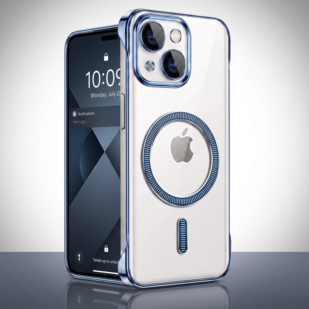 iPhone 15 5G Frameless MagSafe Shockproof Case