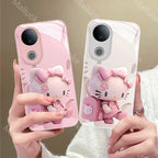Vivo V50 5G Cute Bow Cat Case