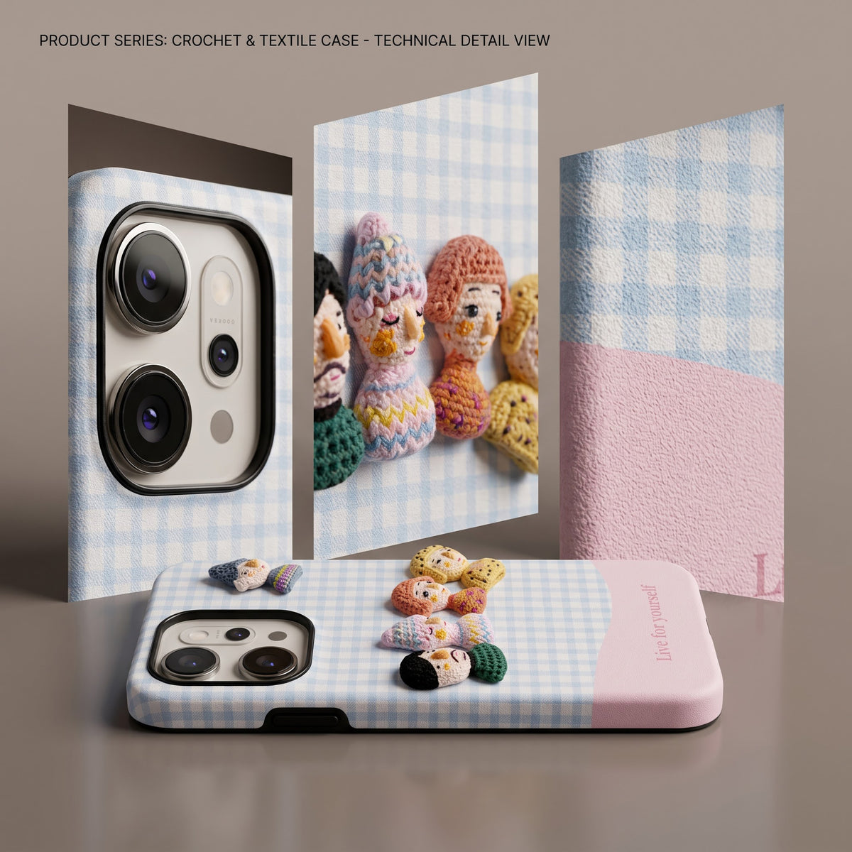 OPPO Reno 14 5G Cute Doll Printed Case – Pink Protective Back Cover