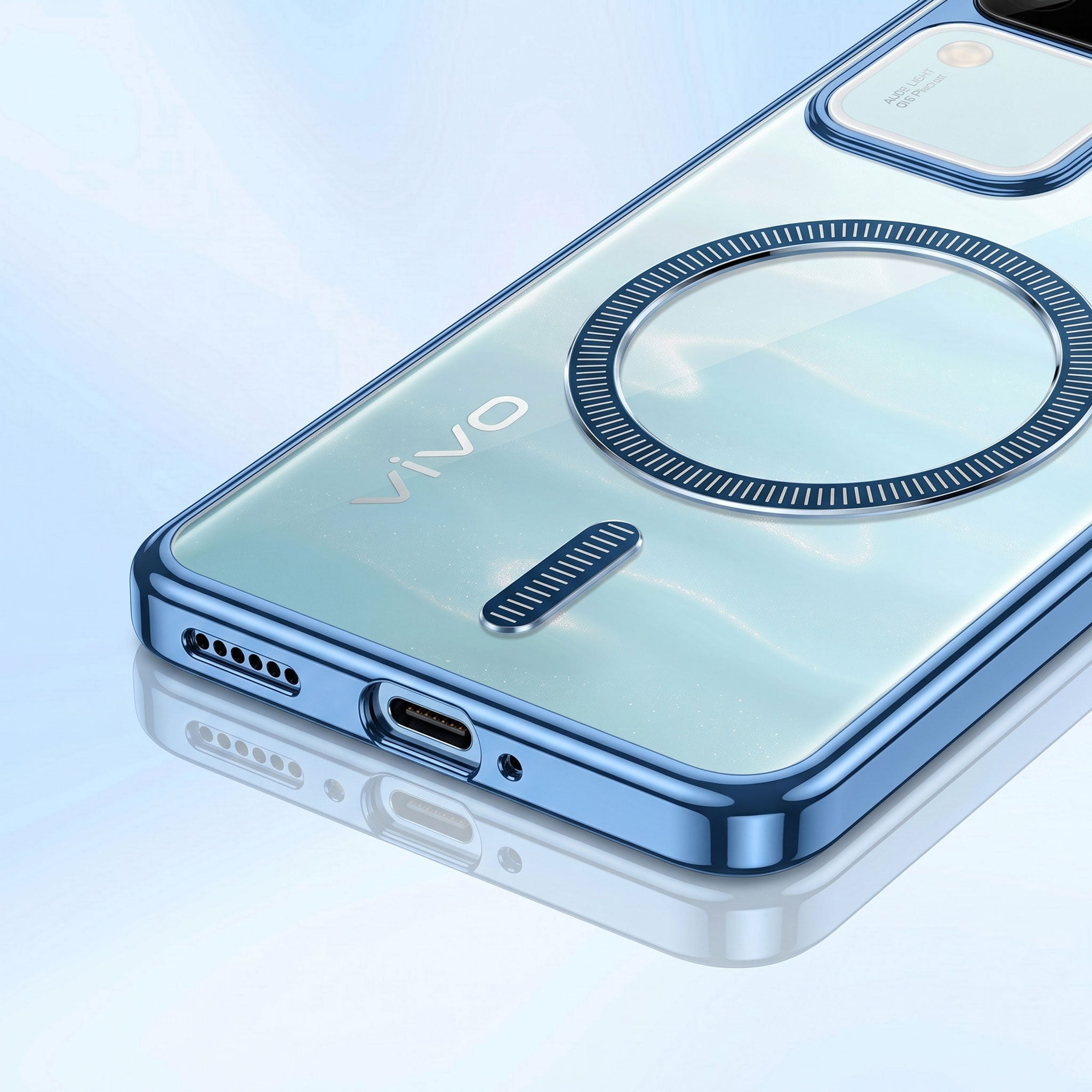 Vivo V30 Pro 5G Electroplated Magnetic Magsafe Case