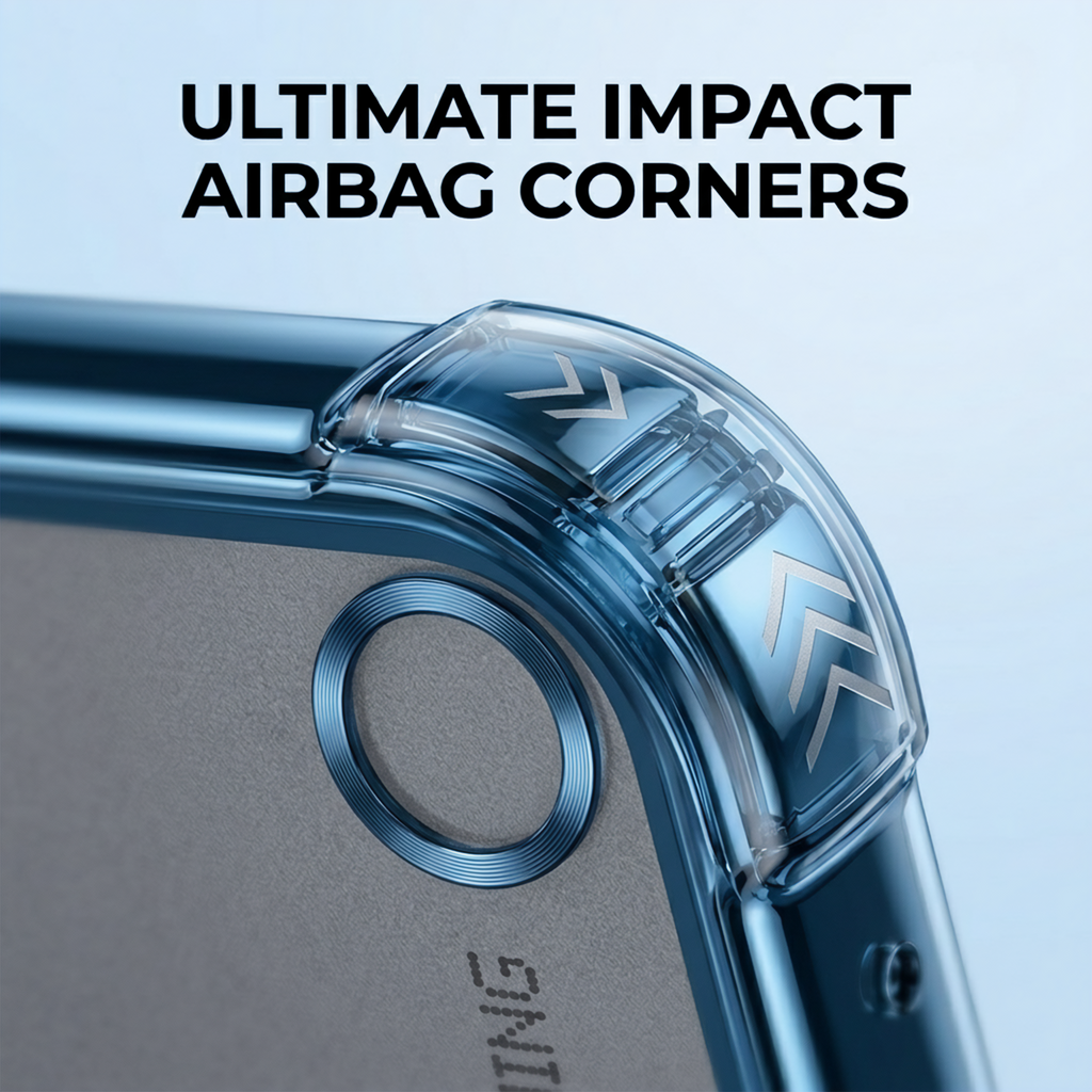 Nothing Phone 4A Pro 5G Anti-Yellow Electroplating Transparent Airbags Case