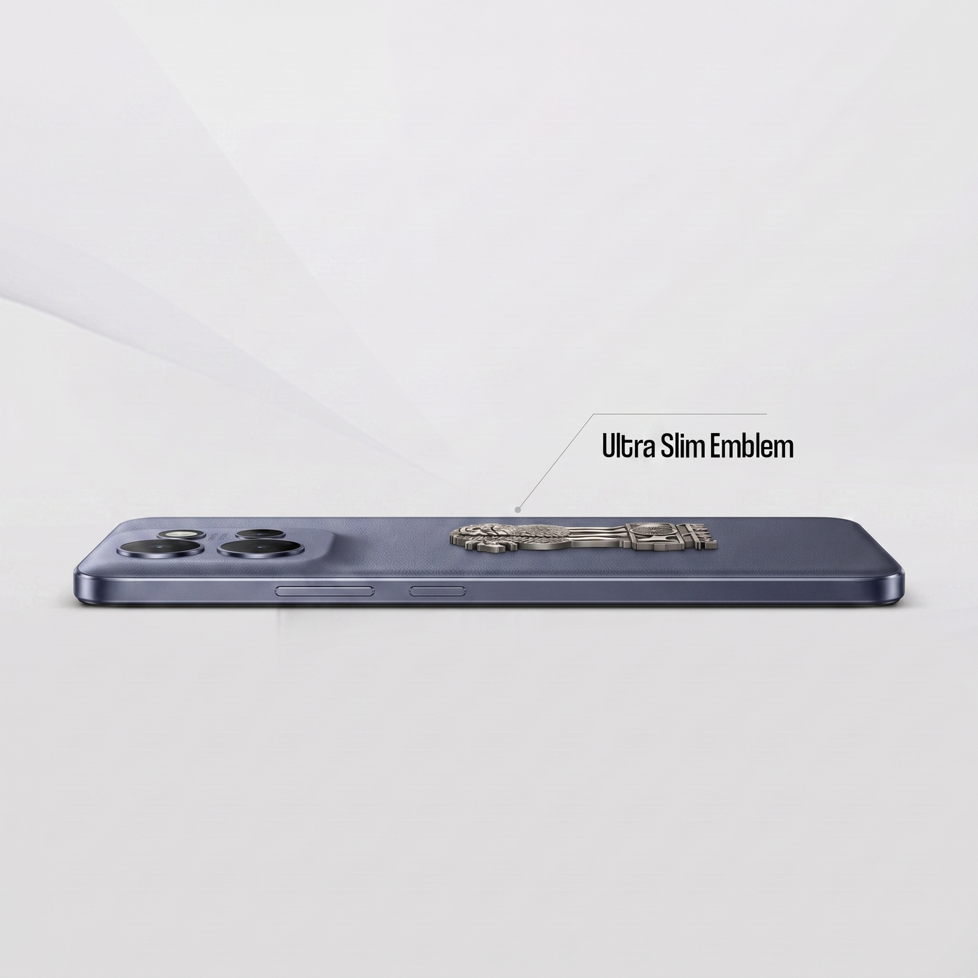 Motorola Edge 50 Neo 5G Compatible Satyamev Jayate 3D Metal Emblem Sticker