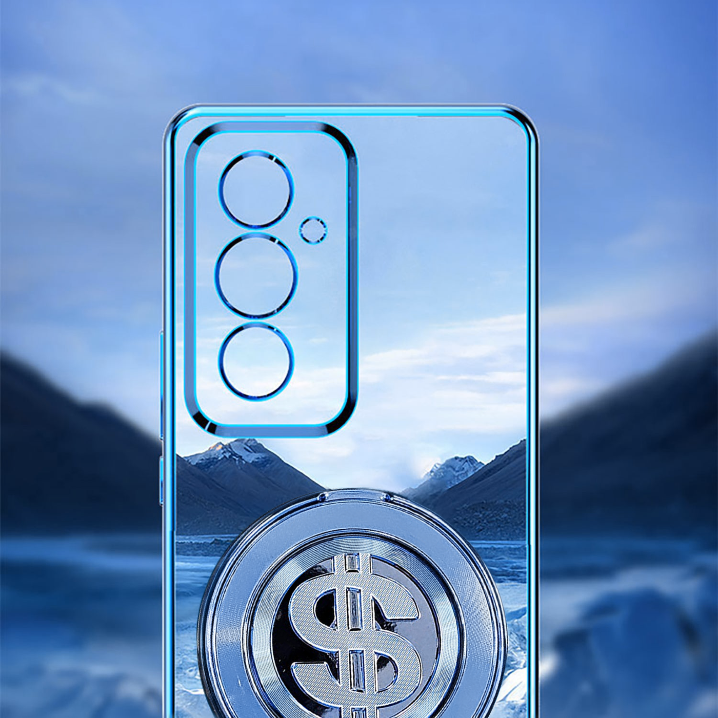 Samsung Galaxy A55 5G Electroplating Dollar Case