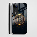 Vivo V40 Pro 5G Premium Acrylic Shockproof Glass Back Case (Bitcoin Armor)