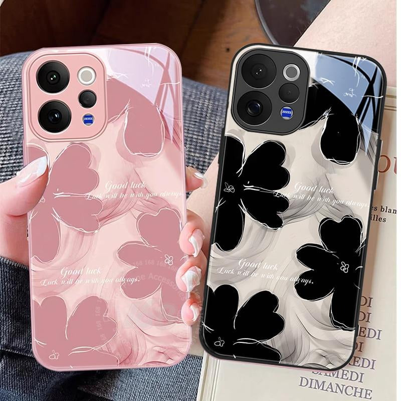 Vivo V70 5G Floral Camellia Liquid Glass Case