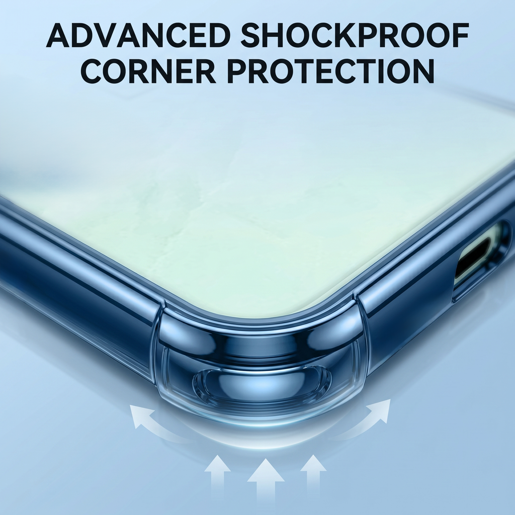 OnePlus Nord CE4 5G Anti-Yellow Electroplating Transparent Airbags Case
