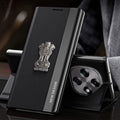 Oppo F31 Pro 5G Satyamev Jayate Flip Leather Case