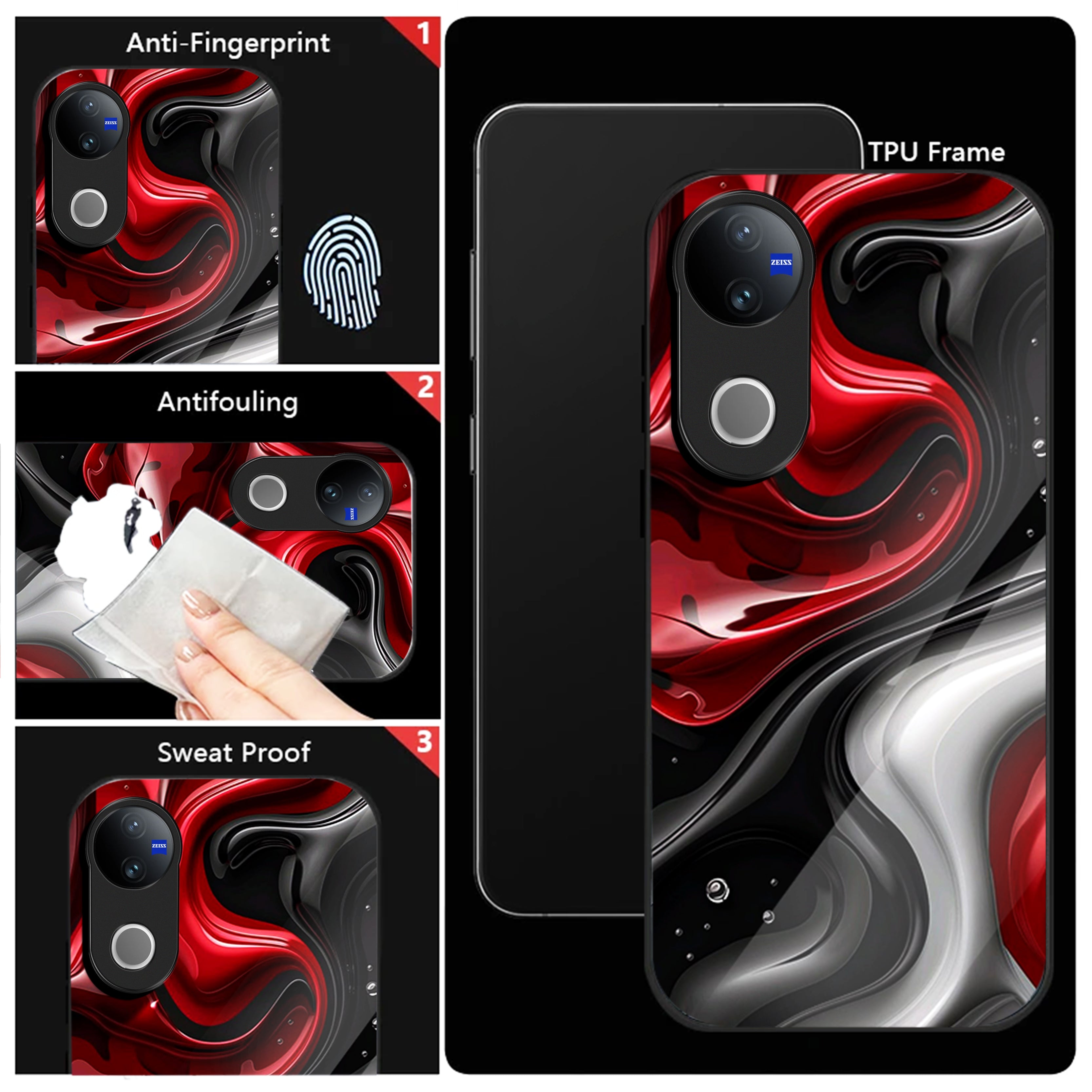 Vivo V50 5G Glass Back Cover