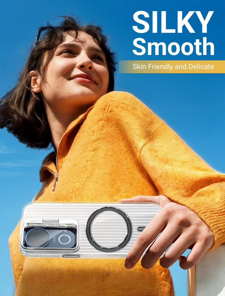 Vivo V50 5G Anti-Yellow Magsafe Liquid Crystal Clear Case