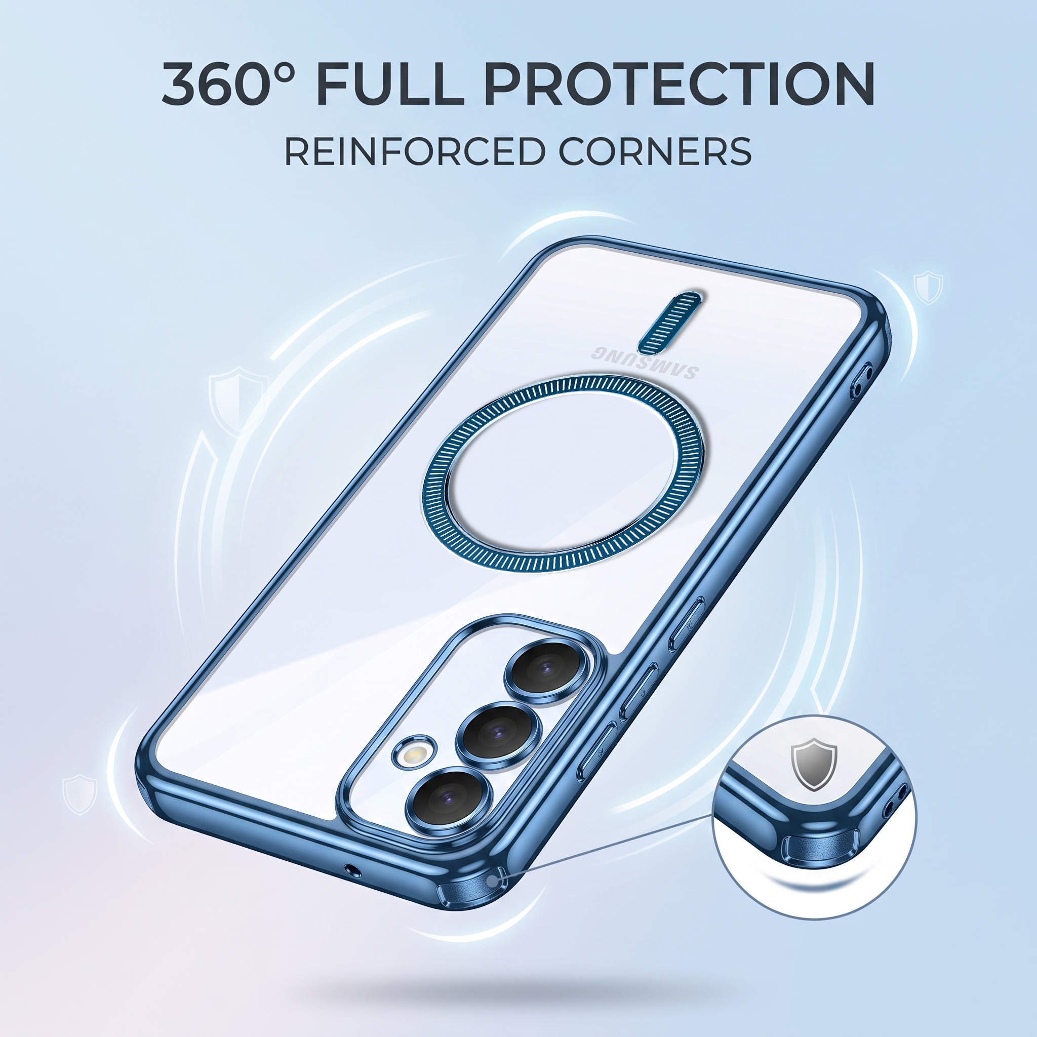Samsung Galaxy A35 5G Electroplated Magnetic Magsafe Case